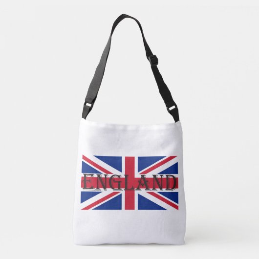 Union Jack Vlag Engeland cbbcnt Crossbody Tas (Achterkant)