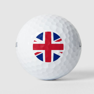 Union Jack Vlag gbcn boog2 Golfballen