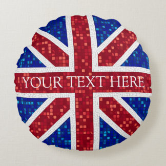 Union Jack Vlag Groot-Brittannië Rond Kussen