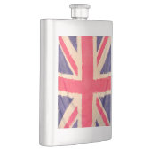 UNION JACK VLAG grunge Heupfles (Rechts)