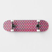 Union Jack vlag kleuren harten patroon patriottisc Persoonlijk Skateboard (Horizontaal)