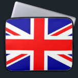 Union Jack-vlag Laptop Sleeve<br><div class="desc">Union Jack-vlag,  op maat ontworpen laptophoes.</div>