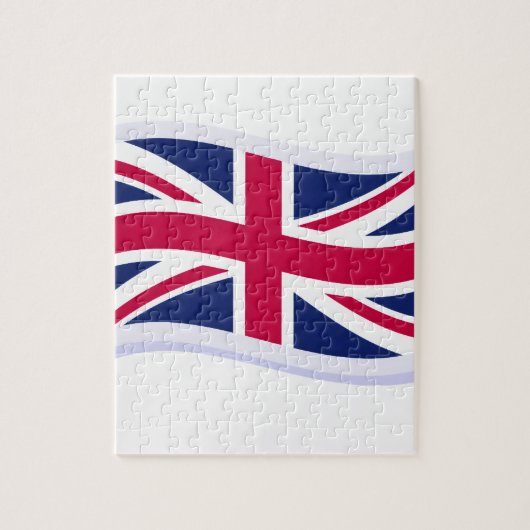Union Jack Vlag Legpuzzel  (Verticaal)