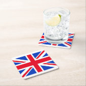 Union Jack vlag onderzetters (Insitu)