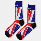Union Jack Vlag Ontwerp Sokken (Links)