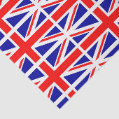 Union Jack-vlag Tissuepapier (Detail)