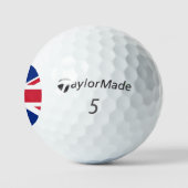 Union Jack Vlag tmtp5 gbcnt Golfballen (Logo)