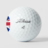 Union Jack Vlag tpv1 gbcnt Golfballen (Logo)