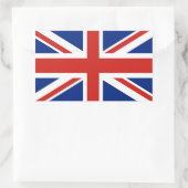 Union Jack - Vlag van Groot-Brittannië Rechthoekige Sticker (Tas)