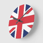 Union Jack, Vlag van Groot-Brittannië Ronde Klok (Hoek)