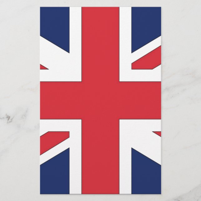 Union Jack/ vlag van het Verenigd Koninkrijk (Voorkant)