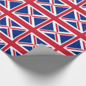 Union Jack - vlag van het Verenigd Koninkrijk Cadeaupapier (Hoek)