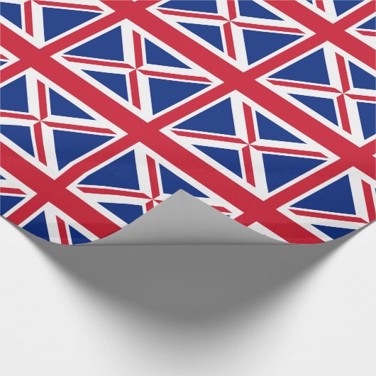 Union Jack - vlag van het Verenigd Koninkrijk Cadeaupapier (Hoek)