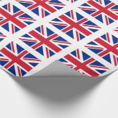 Union Jack - vlag van het Verenigd Koninkrijk Cadeaupapier (Hoek)