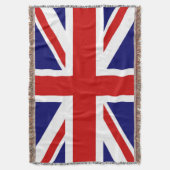 Union Jack Vlag van het Verenigd Koninkrijk Deken (Voorkant Verticaal)