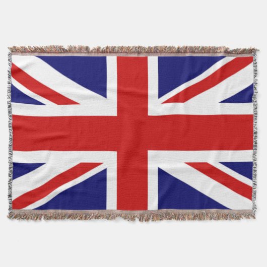 Union Jack Vlag van het Verenigd Koninkrijk Deken (Voorkant)
