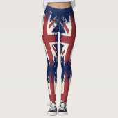 Union Jack (vlag van het Verenigd Koninkrijk), gru Leggings (Voorkant)