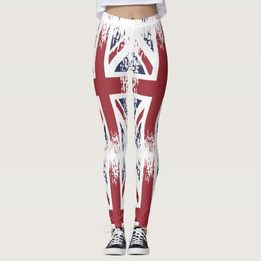 Union Jack (vlag van het Verenigd Koninkrijk), gru Leggings (Voorkant)