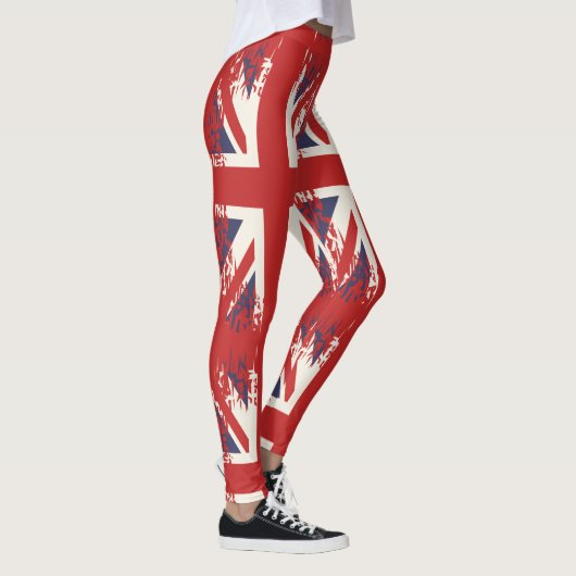 Union Jack (vlag van het Verenigd Koninkrijk), gru Leggings (Rechts)