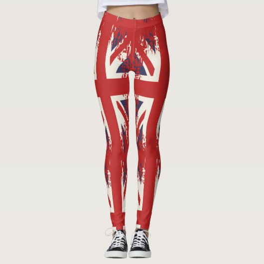Union Jack (vlag van het Verenigd Koninkrijk), gru Leggings (Voorkant)