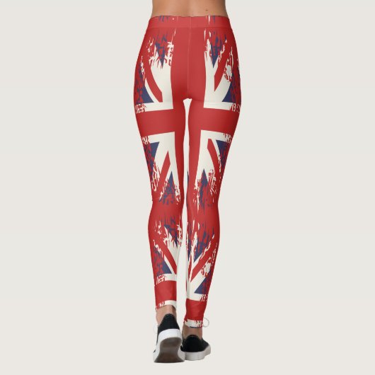 Union Jack (vlag van het Verenigd Koninkrijk), gru Leggings (Achterkant)