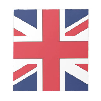 Union Jack/ vlag van het Verenigd Koninkrijk Notitieblok