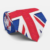 Union Jack - vlag van het Verenigd Koninkrijk Stropdas (Opgerold)