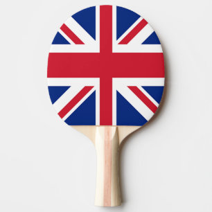 Union Jack - vlag van het Verenigd Koninkrijk Tafeltennisbatje