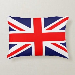 Union Jack - Vlag van het VK Accent Kussen