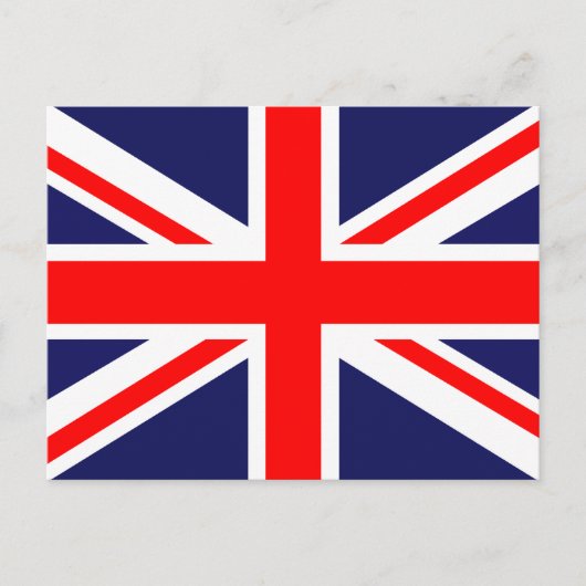Union Jack - Vlag van het VK Briefkaart (Voorkant)