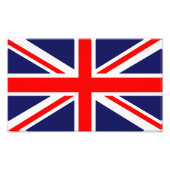 Union Jack - Vlag van het VK Foto Afdruk (Voorkant)