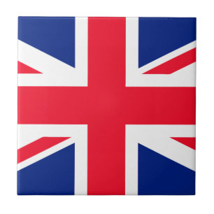 Union Jack - Vlag van het VK Tegeltje