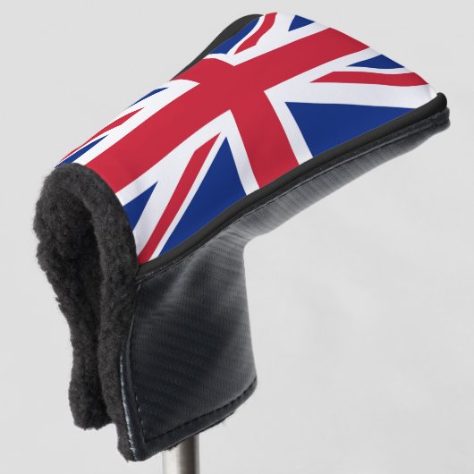 Union Jack-vlaggenpccn Golfheadcover (3/4 voorkant)