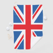 Union Jack/Vlagontwerp Golfhanddoek (Insitu)