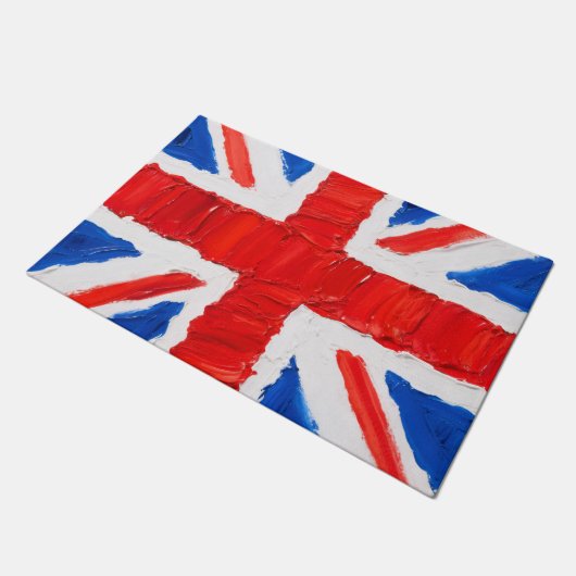 Union jack vloermat deurmat (Schuin)
