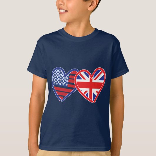 Union Jack/VS T-shirt (Voorkant)
