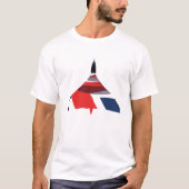 Union Jack Vulcan Bomber T-Shirt (Voorkant)