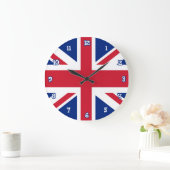 Union Jack Wall klok (Huis)