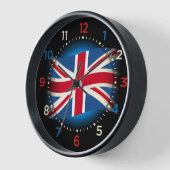 Union Jack Wall klok (Hoek)