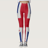 Union Jack Woven Flag Leggings (Voorkant)