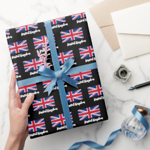 Union Jack Wrapping Paper, Britse vlag, Verenigd K Cadeaupapier