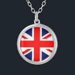 Union Jack Zilver Vergulden Ketting<br><div class="desc">Ik hou van de manier waarop dit eruit kwam. Ik hoop dat je dat ook doet! Voel je vrij om dit aan te passen! Bedankt om langs te stoppen en een prachtige dag te hebben!</div>