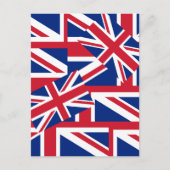 Union Jacks Galore Briefkaart (Voorkant)