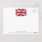 Union Jacks van het Verenigd Koninkrijk - Multiple Briefkaart (Achterkant)