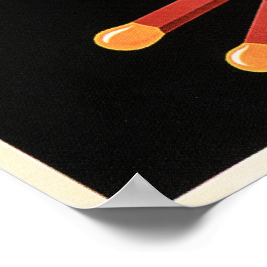 UNION MATCH Brussel België komt overeen met kunst Poster (Hoek)