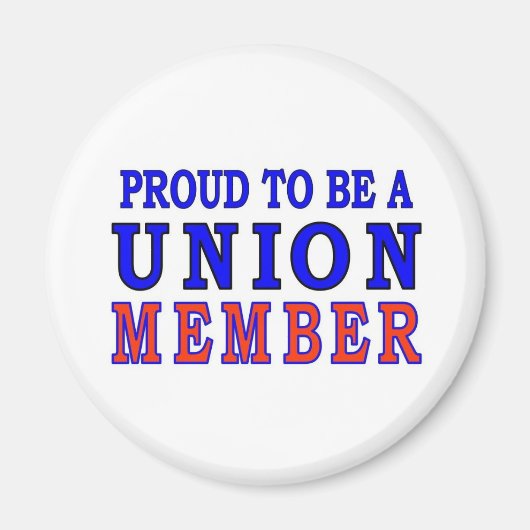 UNION MEMBER MAGNEET (Voorkant)