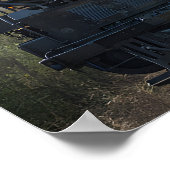 Union Pacific Big Boy 4014 op Hope Arkansas Poster (Hoek)