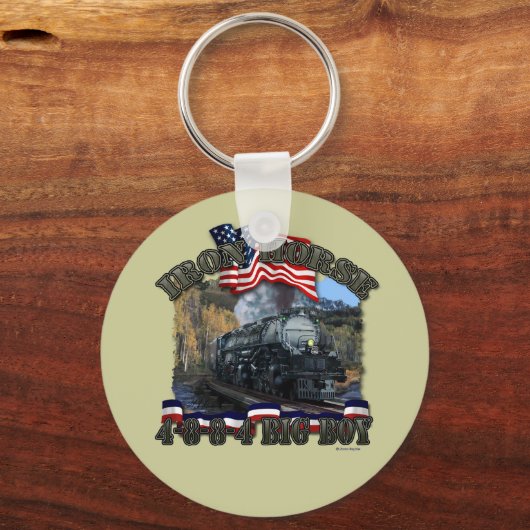 Union Pacific Big Boy Sleutelhanger (Voorkant)