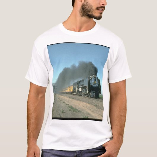 Union Pacific No. 8444 power_Steam Trains T-shirt (Voorkant)
