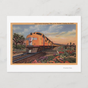 Union Pacific Railroad "City of Los Angeles" Briefkaart